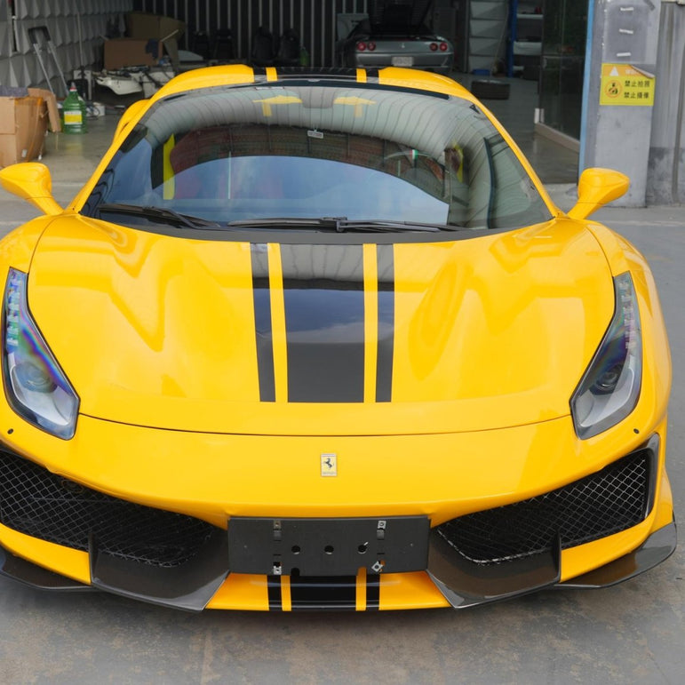 SD Full Ferrari 488GTB Upgrade to Pista Conversion Body Kit Aftermarket Carbon Fiber Part / Bodykit - Robot Bodykits