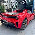 SD Full Ferrari 488GTB Upgrade to Pista Conversion Body Kit Aftermarket Carbon Fiber Part / Bodykit - Robot Bodykits