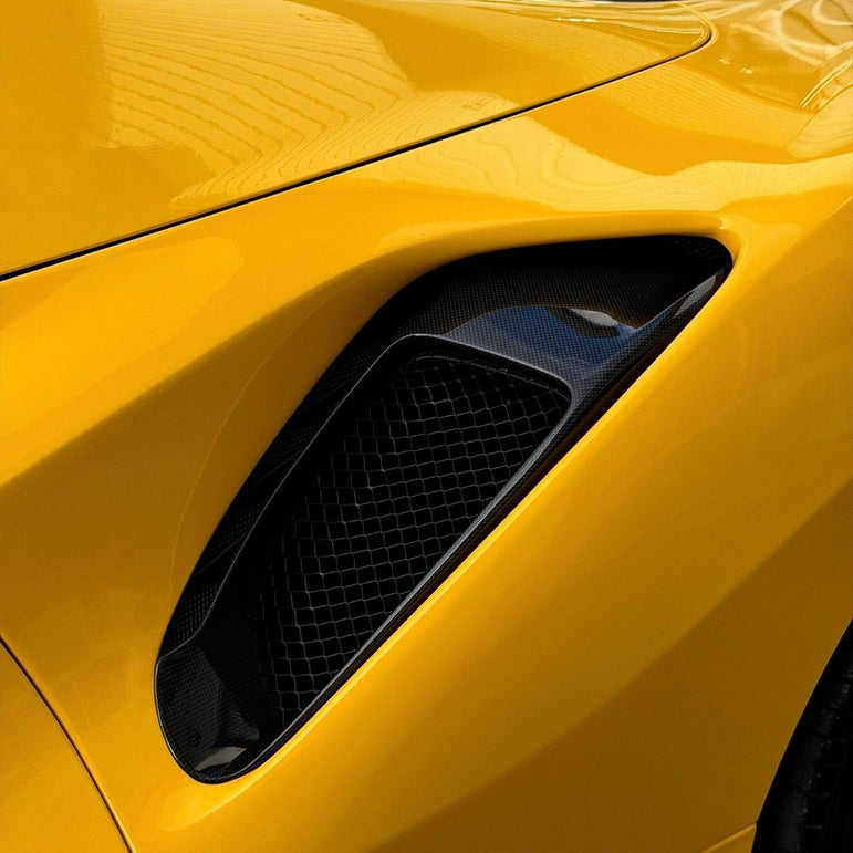 SD Full Ferrari 488GTB Upgrade to Pista Conversion Body Kit Aftermarket Carbon Fiber Part / Bodykit - Robot Bodykits