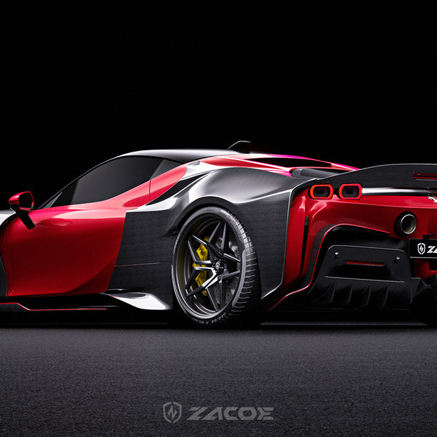 ZACOE Ferrari SF90 Stradale Widebody Body kit (18pcs/set)