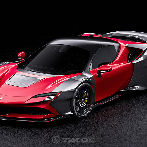 ZACOE Ferrari SF90 Stradale Widebody Body kit (18pcs/set)