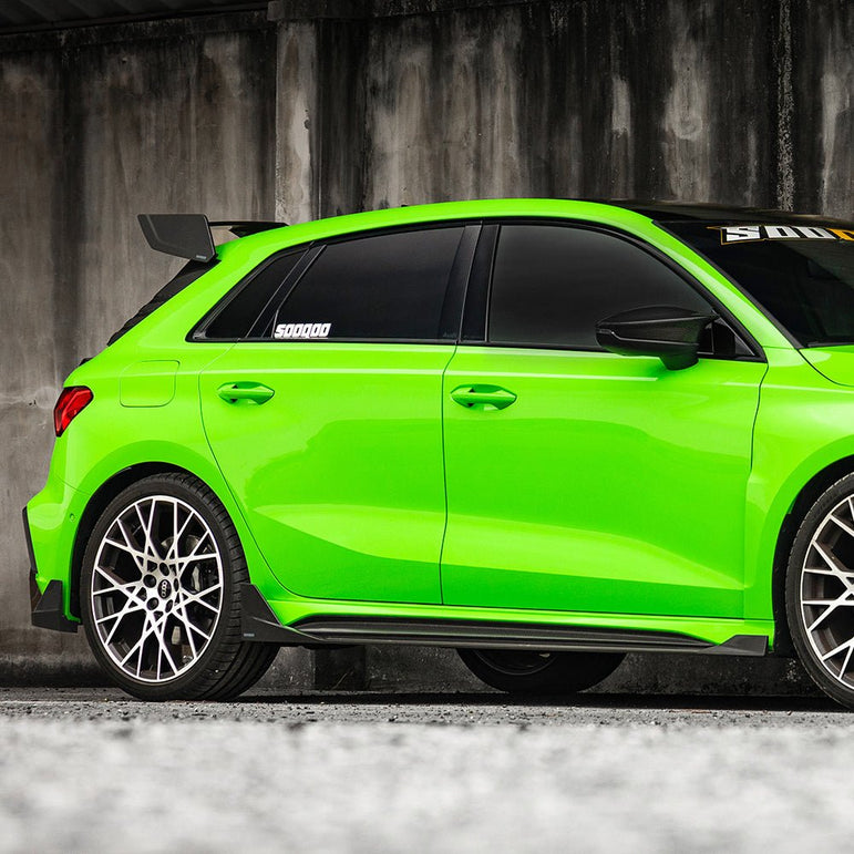 SOOQOO Audi RS3 8Y Full Dry - Carbon (Prepreg) Body Kit HATCHBACK Aftermarket Carbon Fiber Part / Bodykit - Robot Bodykits