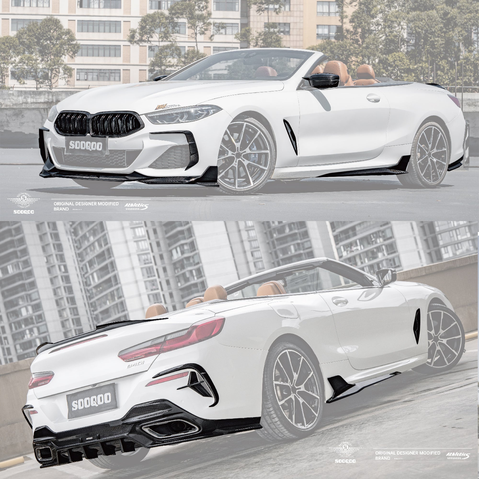 SOOQOO BMW G14 / G15 Body Kit SQ Style Dry Carbon Fiber Body Kit Aftermarket Carbon Fiber Part / Bodykit - Robot Bodykits