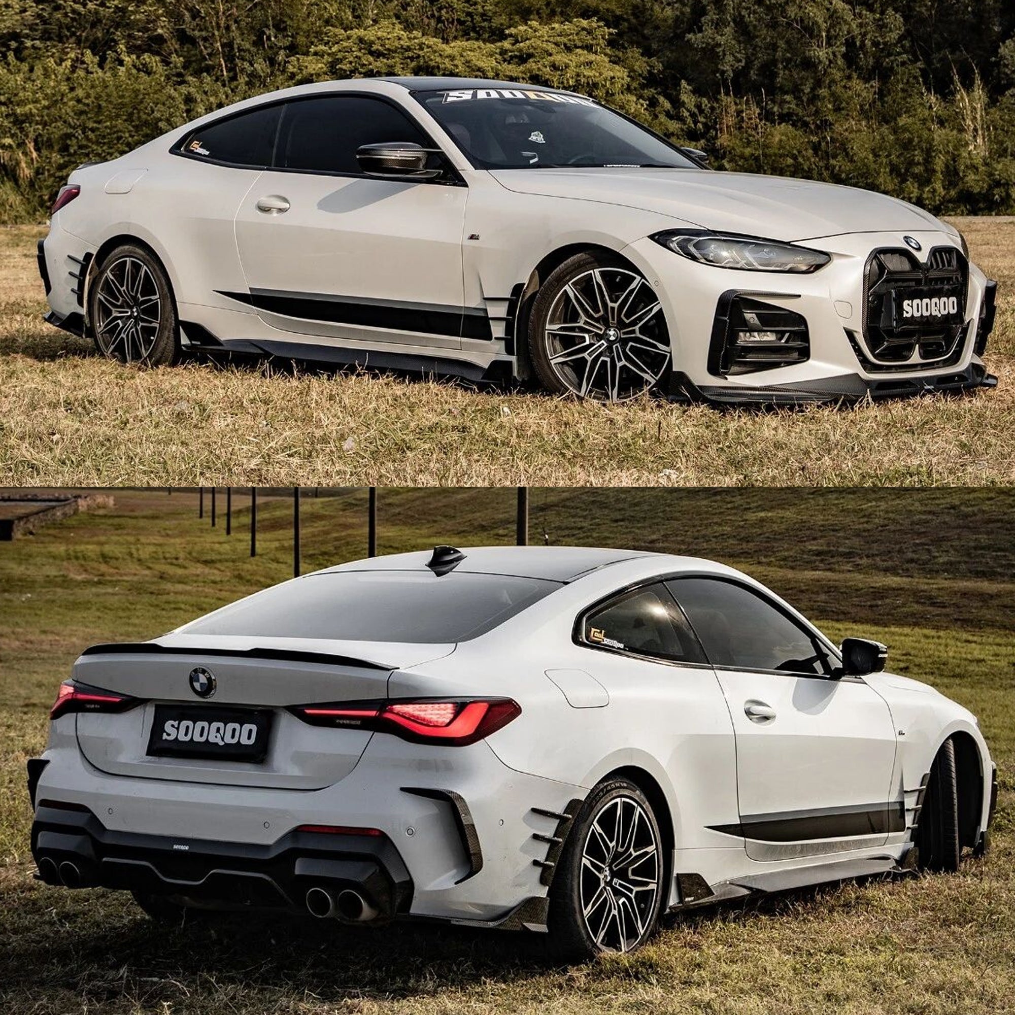 SOOQOO BMW G22 Body Kit SQ Style Dry Carbon Fiber Body Kit Aftermarket Carbon Fiber Part / Bodykit - Robot Bodykits