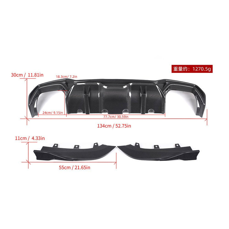 SOOQOO BMW G22 Body Kit SQ Style Dry Carbon Fiber Body Kit Aftermarket Carbon Fiber Part / Bodykit - Robot Bodykits