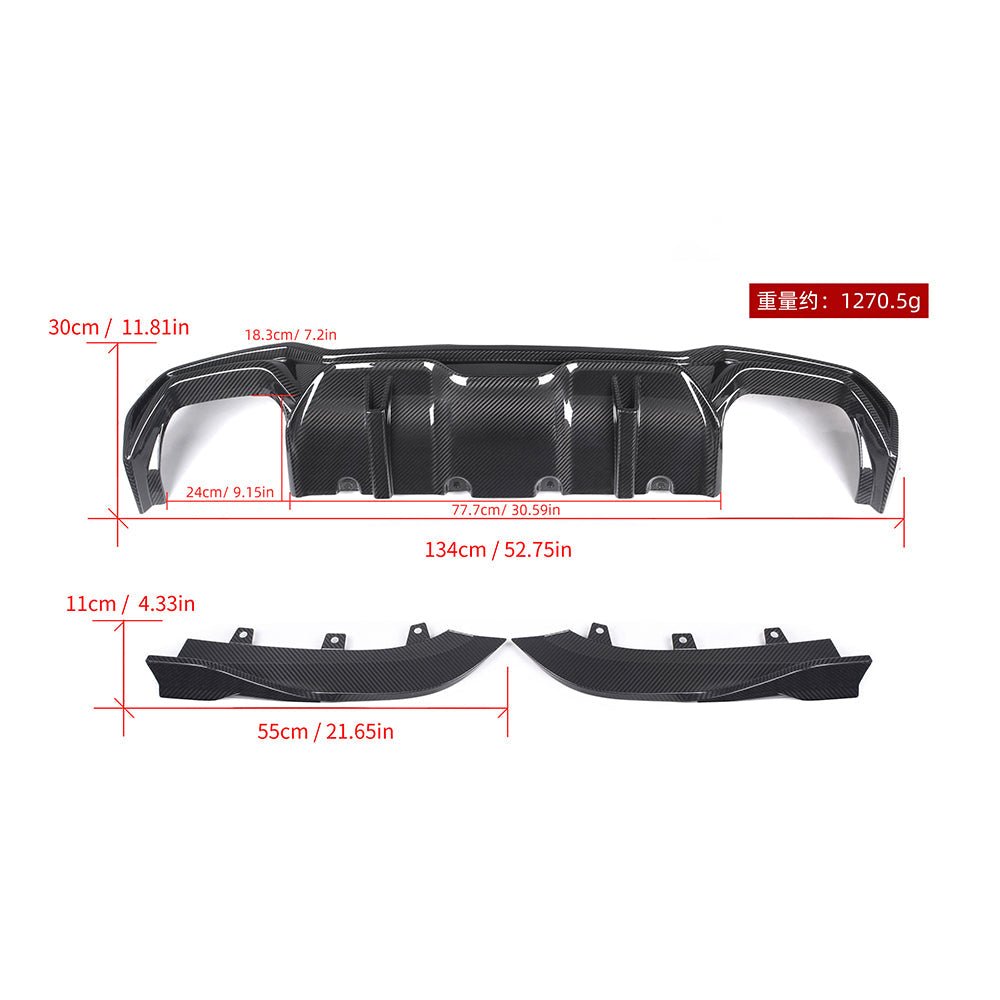 SOOQOO BMW G22 Body Kit SQ Style Dry Carbon Fiber Body Kit Aftermarket Carbon Fiber Part / Bodykit - Robot Bodykits
