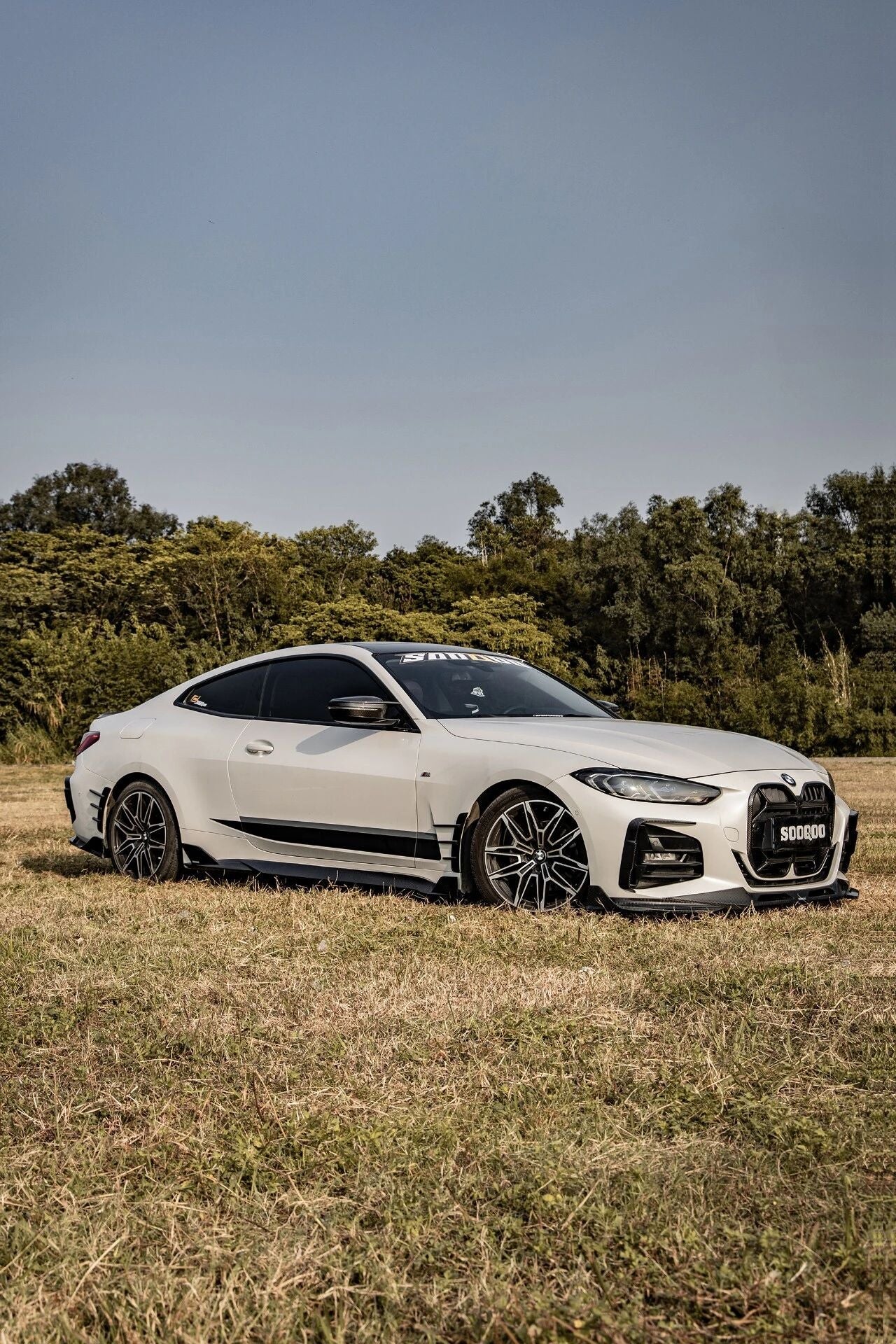 SOOQOO BMW G22 Body Kit SQ Style Dry Carbon Fiber Body Kit Aftermarket Carbon Fiber Part / Bodykit - Robot Bodykits