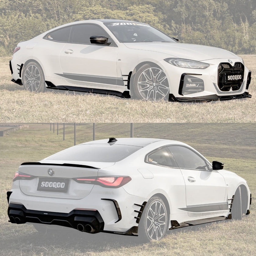 SOOQOO BMW G22 Body Kit SQ Style Dry Carbon Fiber Body Kit Aftermarket Carbon Fiber Part / Bodykit - Robot Bodykits