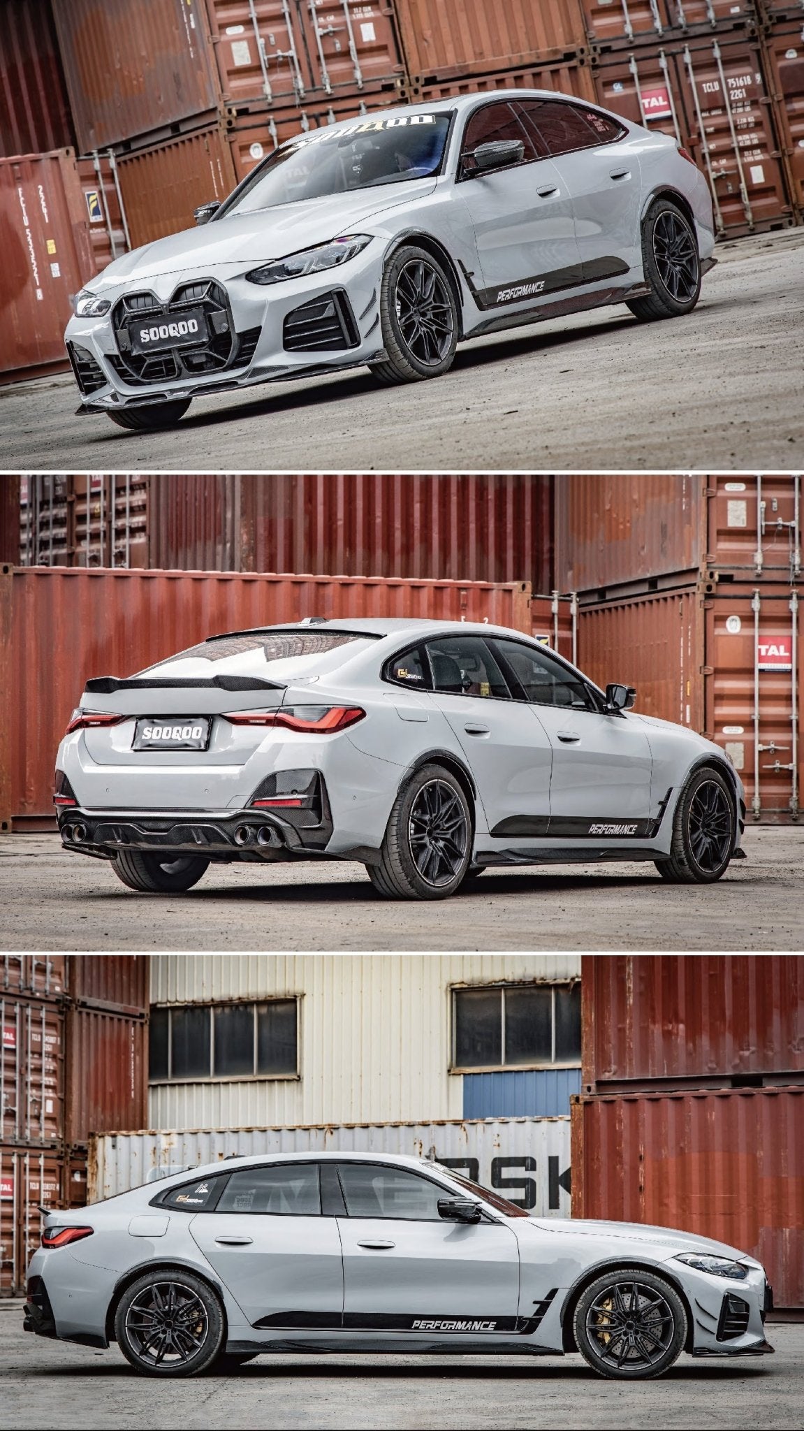 SOOQOO BMW G26 Body Kit SQ Style Dry Carbon Fiber Body Kit Aftermarket Carbon Fiber Part / Bodykit - Robot Bodykits