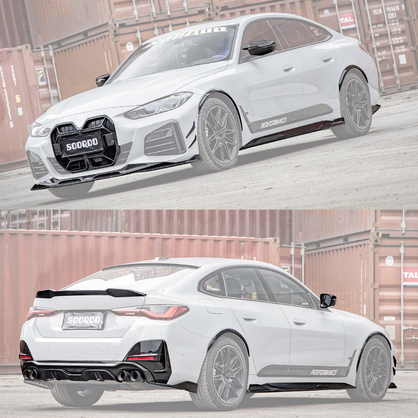 SOOQOO BMW G26 Body Kit SQ Style Dry Carbon Fiber Body Kit Aftermarket Carbon Fiber Part / Bodykit - Robot Bodykits
