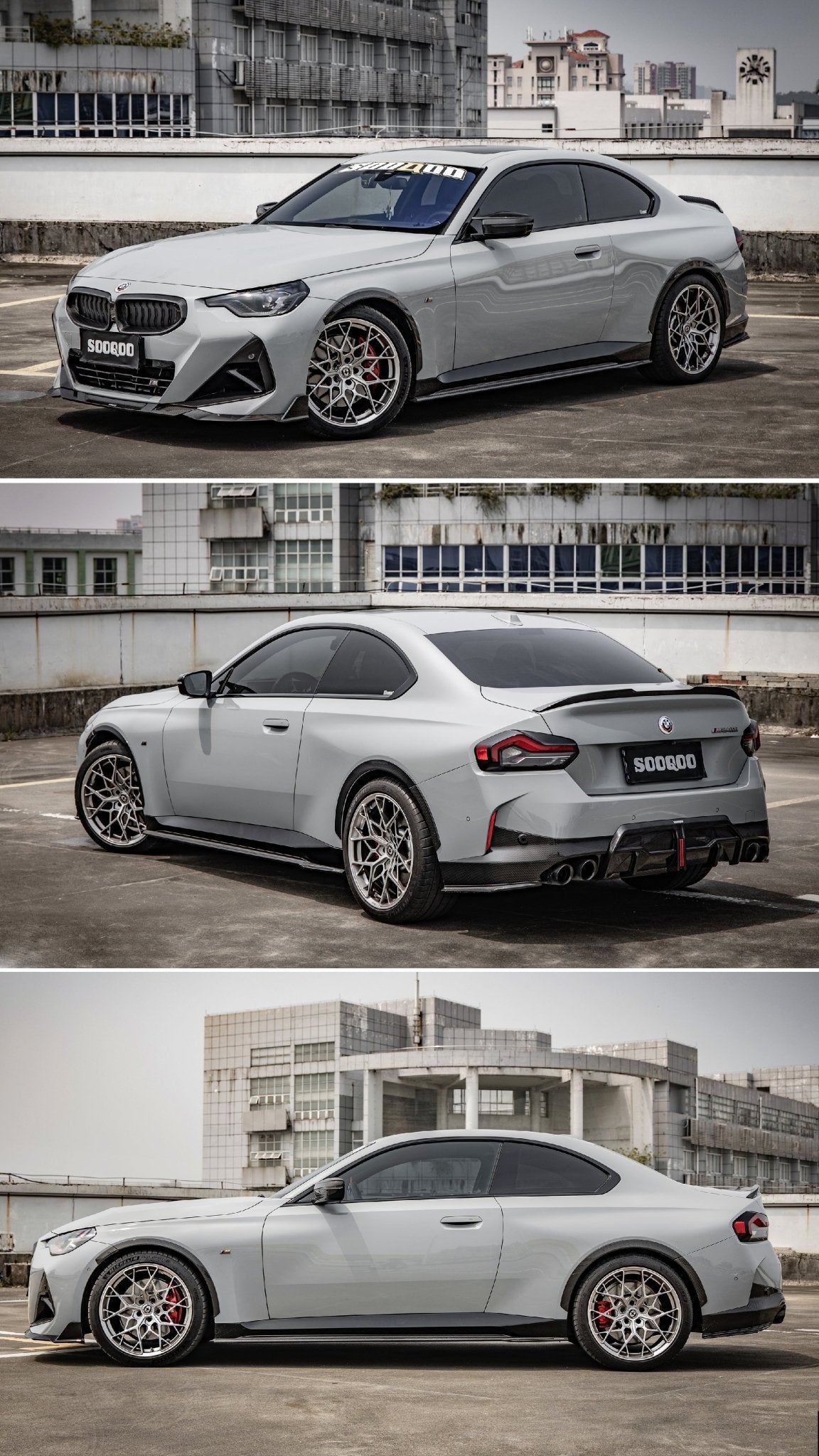 SOOQOO BMW G42/M240i Body Kit SQ Style Dry Carbon Fiber Body Kit Aftermarket Carbon Fiber Part / Bodykit - Robot Bodykits