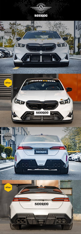 Sooqoo BMW M5 G90 G99 Touring / Sedan Carbon Program Aftermarket Carbon Fiber Part / Bodykit - Robot Bodykits
