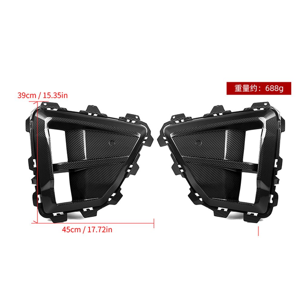 SOOQOO BMW X5M F95 LCI Full Dry - Carbon Fibre Body kit Aftermarket Carbon Fiber Part / Bodykit - Robot Bodykits