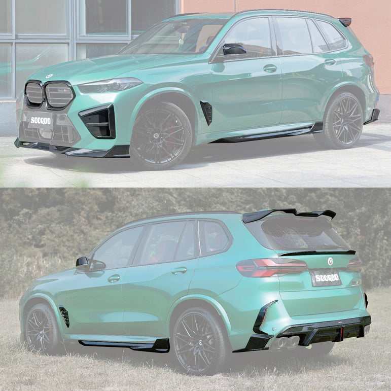SOOQOO BMW X5M F95 LCI Full Dry - Carbon Fibre Body kit Aftermarket Carbon Fiber Part / Bodykit - Robot Bodykits