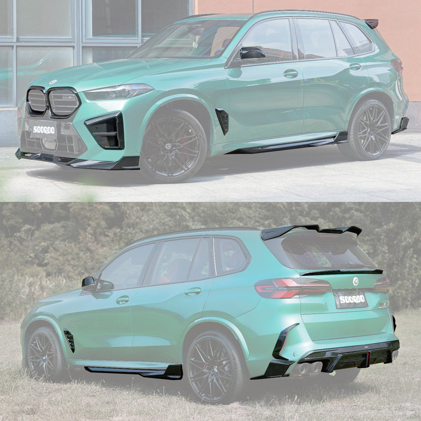 SOOQOO BMW X5M F95 LCI Full Dry - Carbon Fibre Body kit Aftermarket Carbon Fiber Part / Bodykit - Robot Bodykits
