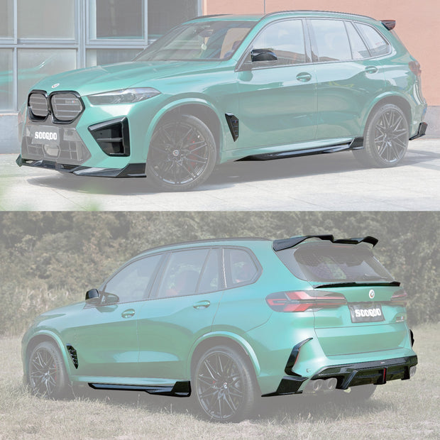 SOOQOO BMW X5M F95 LCI Full Dry - Carbon Fibre Body kit Aftermarket Carbon Fiber Part / Bodykit - Robot Bodykits