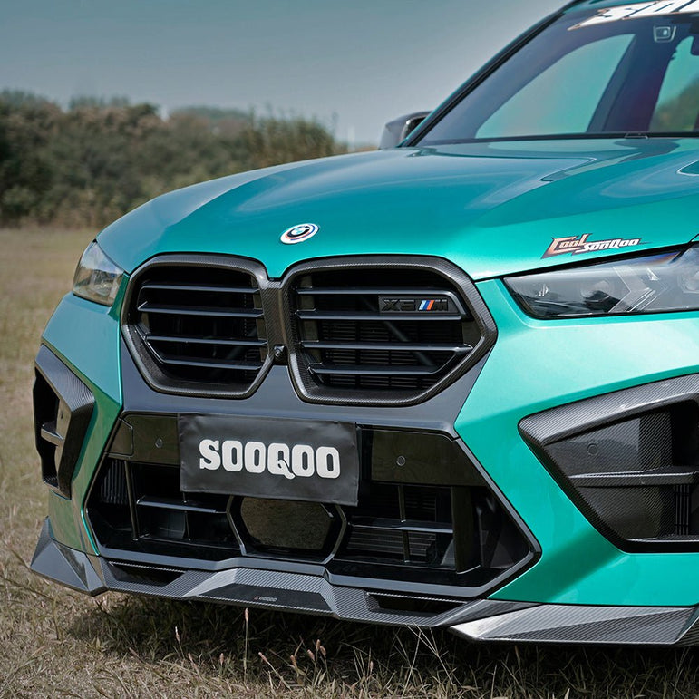 SOOQOO BMW X5M F95 LCI Full Dry - Carbon Fibre Body kit Aftermarket Carbon Fiber Part / Bodykit - Robot Bodykits
