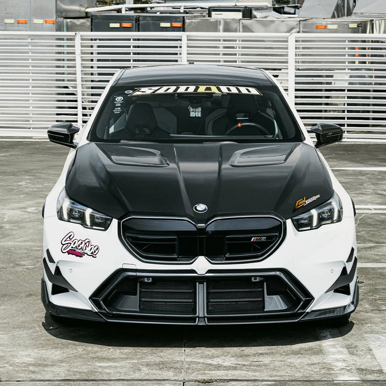 SQ BMW M5 G90 Carbon Fiber Hood Aftermarket Carbon Fiber Part / Bodykit - Robot Bodykits