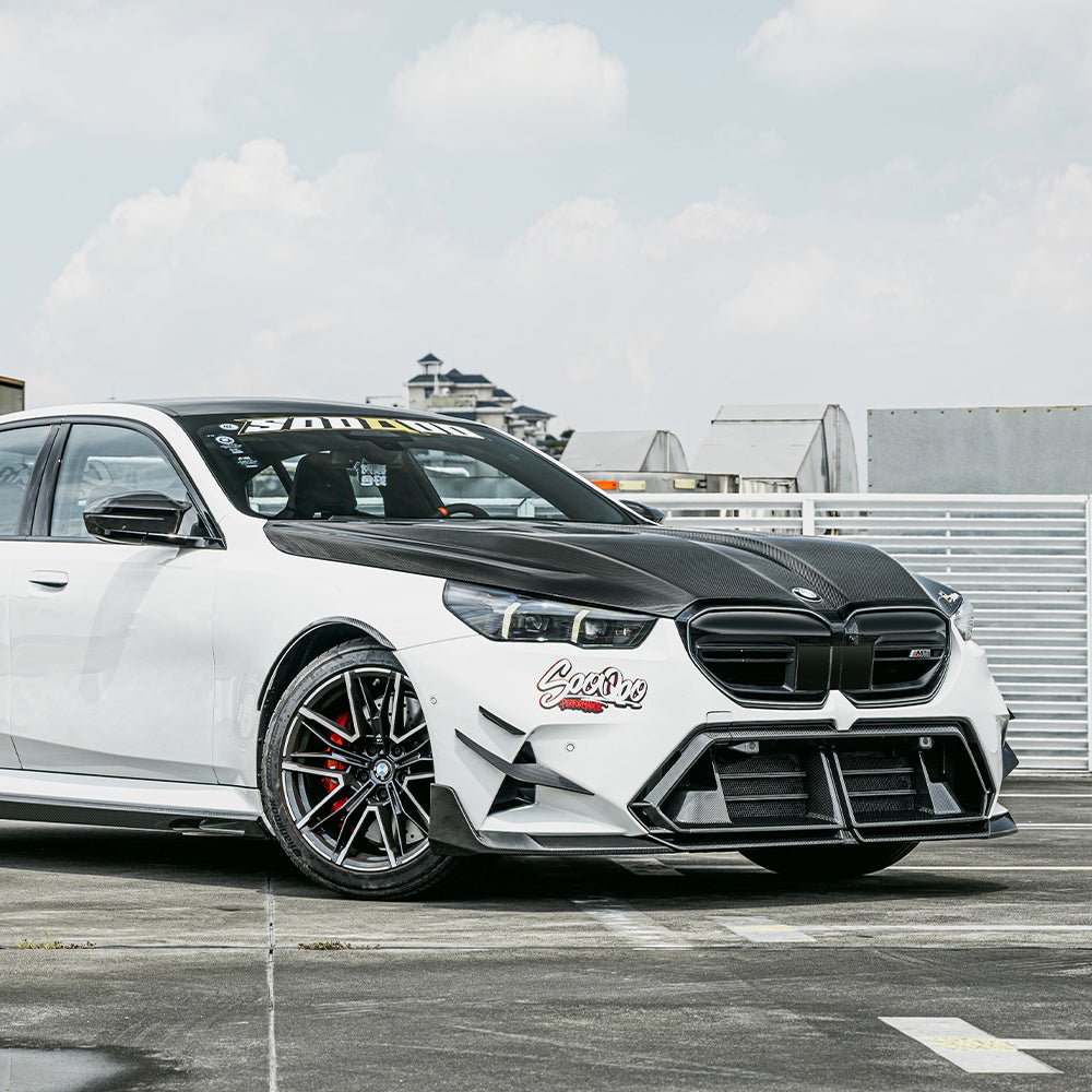 SQ BMW M5 G90 Carbon Fiber Hood Aftermarket Carbon Fiber Part / Bodykit - Robot Bodykits