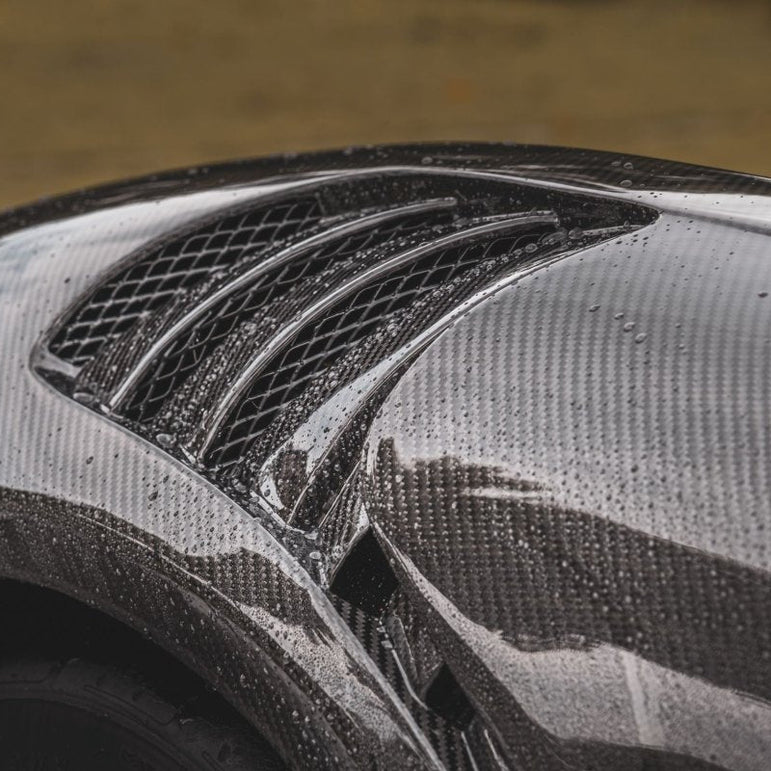 TAKD Carbon Dry Carbon Fiber Front Fenders for Porsche 718 Boxster / Cayman Aftermarket Carbon Fiber Part / Bodykit - Robot Bodykits