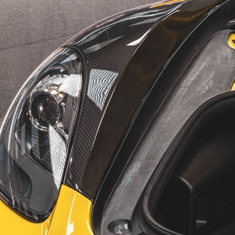 TAKD Carbon Dry Carbon Fiber Front Fenders for Porsche 718 Boxster / Cayman Aftermarket Carbon Fiber Part / Bodykit - Robot Bodykits