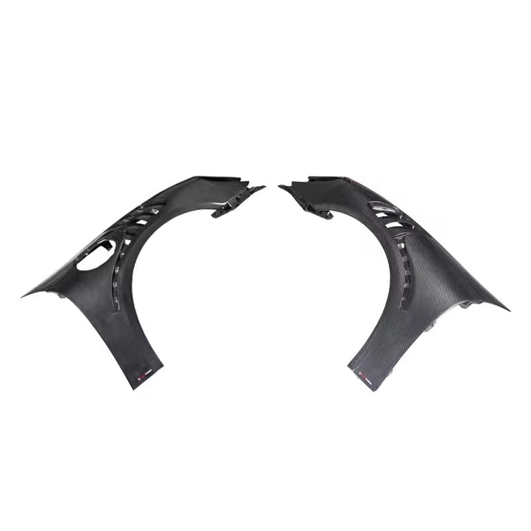 TAKD Carbon Dry Carbon Fiber Front Fenders for Porsche 718 Boxster / Cayman Aftermarket Carbon Fiber Part / Bodykit - Robot Bodykits
