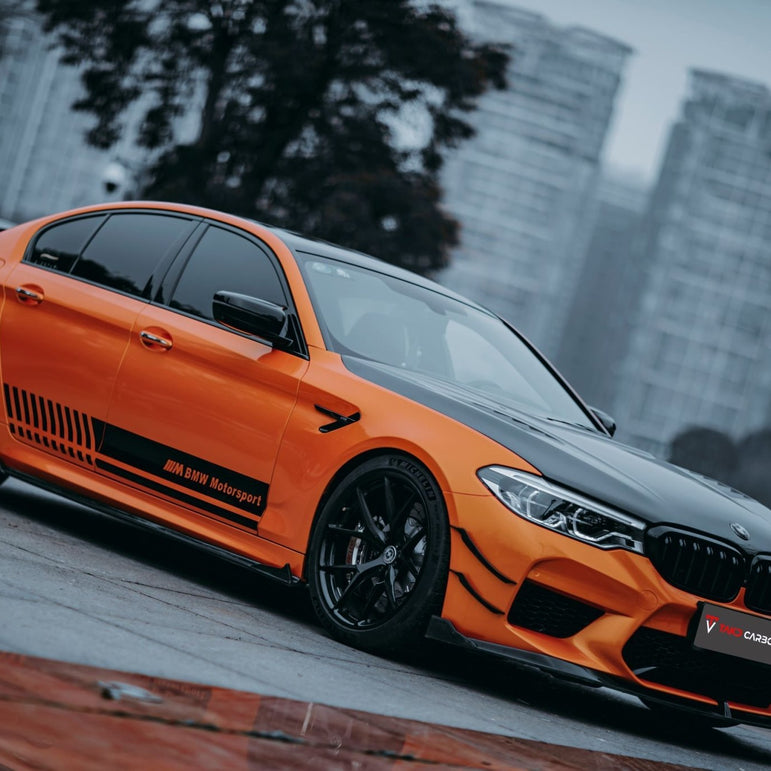 TAKD Carbon Dry Carbon Fiber Hood Bonnet for BMW M5 F90 & 5 Series G30 G31 2017 - ON Aftermarket Carbon Fiber Part / Bodykit - Robot Bodykits