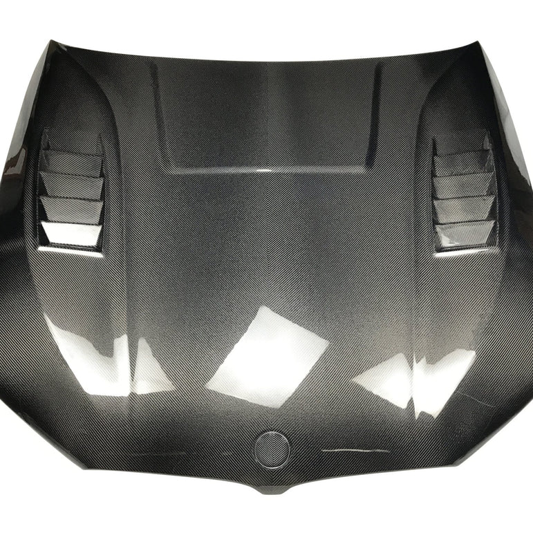 TAKD Carbon Dry Carbon Fiber Hood Bonnet for BMW M5 F90 & 5 Series G30 G31 2017 - ON Aftermarket Carbon Fiber Part / Bodykit - Robot Bodykits