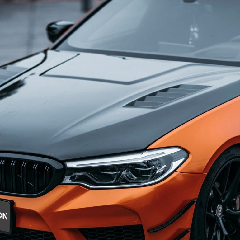 TAKD Carbon Dry Carbon Fiber Hood Bonnet for BMW M5 F90 & 5 Series G30 G31 2017 - ON Aftermarket Carbon Fiber Part / Bodykit - Robot Bodykits