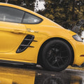 TAKD Carbon Dry Carbon Fiber Rear Diffuser & Canards for Porsche 718 Boxster / Cayman Aftermarket Carbon Fiber Part / Bodykit - Robot Bodykits