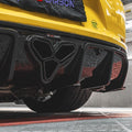 TAKD Carbon Dry Carbon Fiber Rear Diffuser & Canards for Porsche 718 Boxster / Cayman Aftermarket Carbon Fiber Part / Bodykit - Robot Bodykits