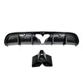 TAKD Carbon Dry Carbon Fiber Rear Diffuser & Canards for Porsche 718 Boxster / Cayman Aftermarket Carbon Fiber Part / Bodykit - Robot Bodykits