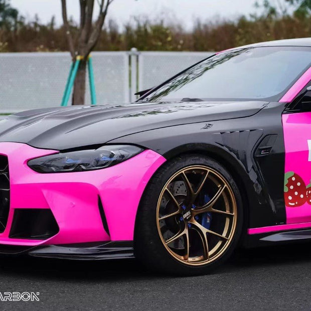 TAKD Carbon Fiber Hood for BMW M3 / M3C G80 G81 & M4 / M4C G82 G83 2021 - ON Aftermarket Carbon Fiber Part / Bodykit - Robot Bodykits