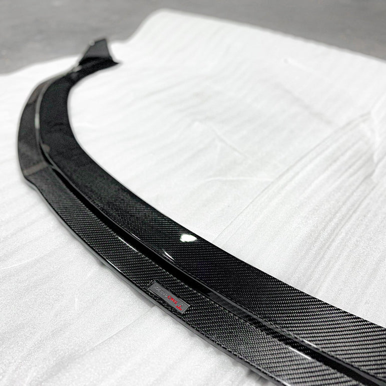 TAKD Carbon Pre - preg Carbon Fiber Front Bumper & Lip for Porsche 718 Boxster / Cayman Aftermarket Carbon Fiber Part / Bodykit - Robot Bodykits