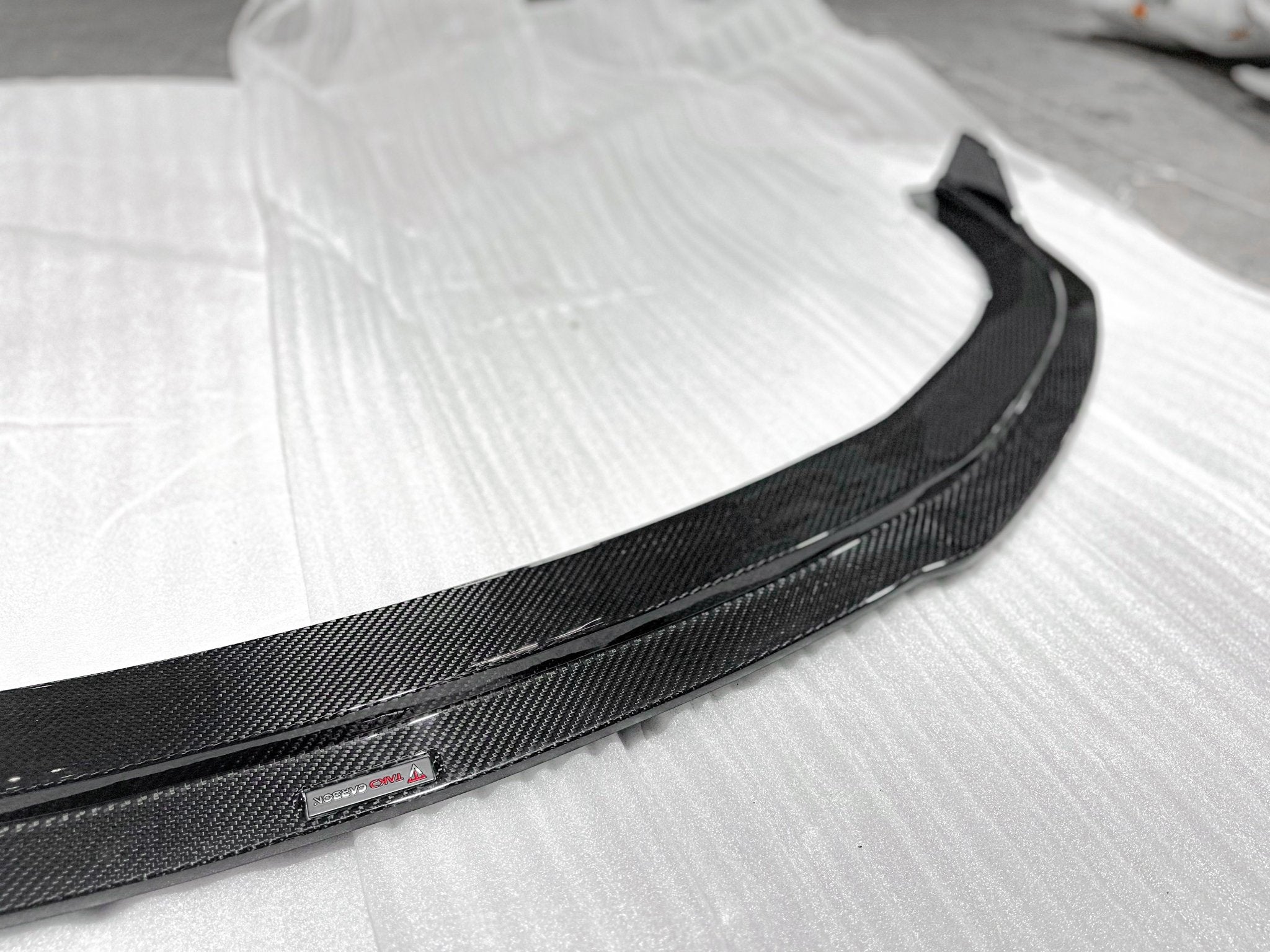 TAKD Carbon Pre - preg Carbon Fiber Front Bumper & Lip for Porsche 718 Boxster / Cayman Aftermarket Carbon Fiber Part / Bodykit - Robot Bodykits