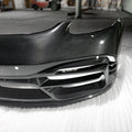 TAKD Carbon Pre - preg Carbon Fiber Front Bumper & Lip for Porsche 718 Boxster / Cayman Aftermarket Carbon Fiber Part / Bodykit - Robot Bodykits