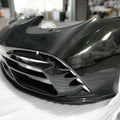 TAKD Carbon Pre - preg Carbon Fiber Front Bumper & Lip for Porsche 718 Boxster / Cayman Aftermarket Carbon Fiber Part / Bodykit - Robot Bodykits