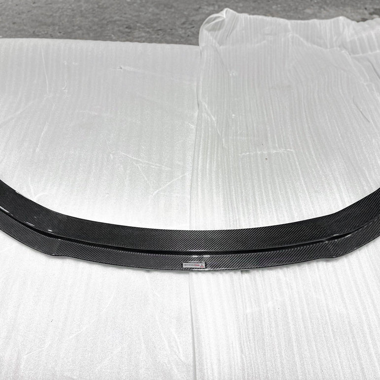 TAKD Carbon Pre - preg Carbon Fiber Front Bumper & Lip for Porsche 718 Boxster / Cayman Aftermarket Carbon Fiber Part / Bodykit - Robot Bodykits