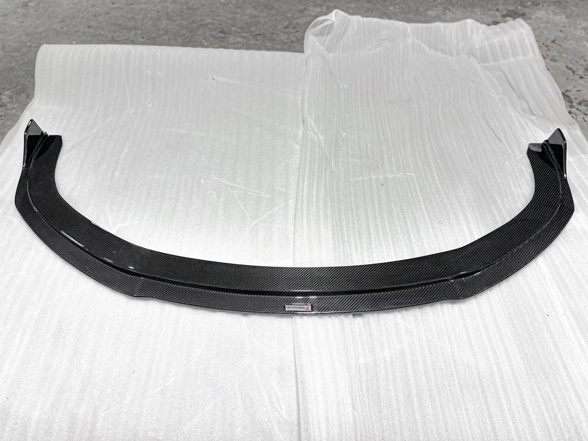 TAKD Carbon Pre - preg Carbon Fiber Front Bumper & Lip for Porsche 718 Boxster / Cayman Aftermarket Carbon Fiber Part / Bodykit - Robot Bodykits