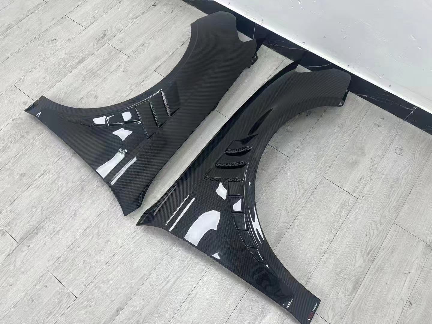 TAKD Carbon Pre - preg Carbon Fiber Front Fenders for Audi RS3 8V 2018 - 2020 Saloon (Sedan) Aftermarket Carbon Fiber Part / Bodykit - Robot Bodykits