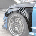 TAKD Carbon Pre - preg Carbon Fiber Front Fenders for Audi RS3 8V 2018 - 2020 Saloon (Sedan) Aftermarket Carbon Fiber Part / Bodykit - Robot Bodykits