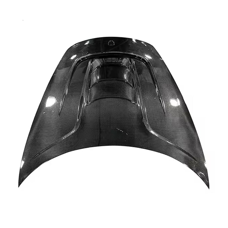 TAKD Carbon Pre - preg Carbon Fiber Hood Bonnet Porsche 718 Boxster / Cayman & 911 991.1 991.2 Aftermarket Carbon Fiber Part / Bodykit - Robot Bodykits