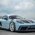 TAKD Carbon Pre - preg Carbon Fiber Hood Bonnet Ver.2 for Porsche 718 Boxster / Cayman & 911 991.1 991.2 Aftermarket Carbon Fiber Part / Bodykit - Robot Bodykits