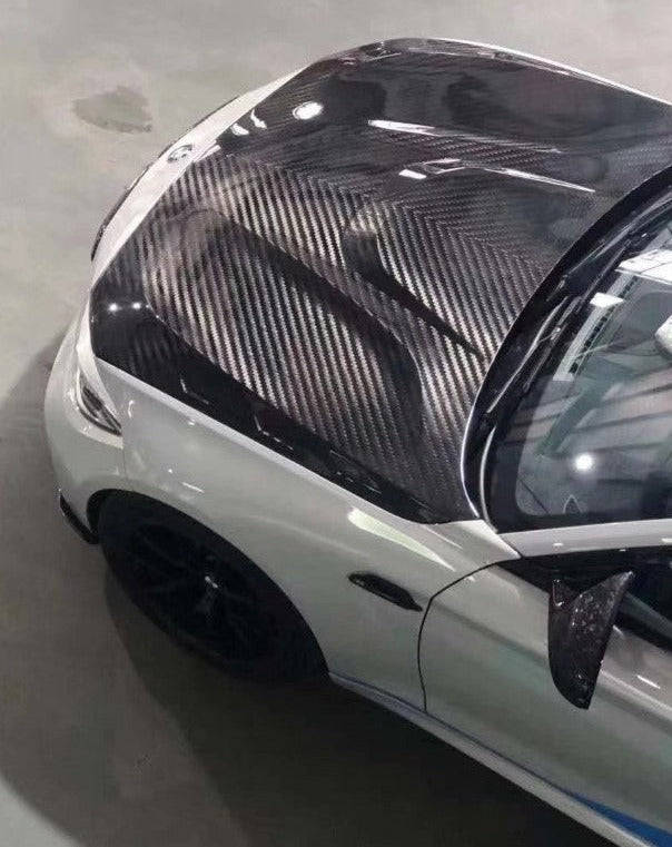 TAKD Double - sided Pre - preg Carbon Hood for BMW M2 / M2C F87 2016 - 2021 Aftermarket Carbon Fiber Part / Bodykit - Robot Bodykits