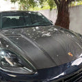 TAKD Double - Sided Pre - preg Carbon Hood for Porsche Cayenne / GTS / Turbo 9Y0 9Y3 Aftermarket Carbon Fiber Part / Bodykit - Robot Bodykits