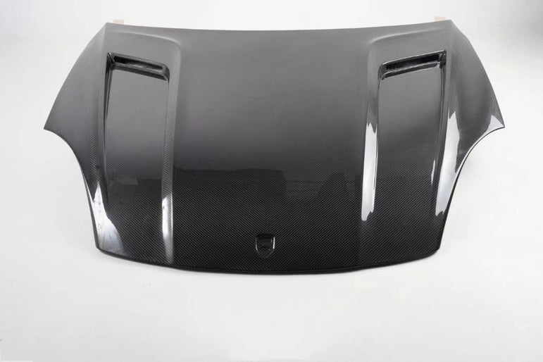 TAKD Double - Sided Pre - preg Carbon Hood for Porsche Cayenne / GTS / Turbo 9Y0 9Y3 Aftermarket Carbon Fiber Part / Bodykit - Robot Bodykits