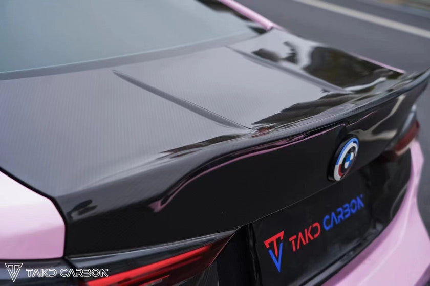TAKD Tuning Carbon Fiber Trunk Lid for BMW M4 / M4C G82 2021 - ON Aftermarket Carbon Fiber Part / Bodykit - Robot Bodykits