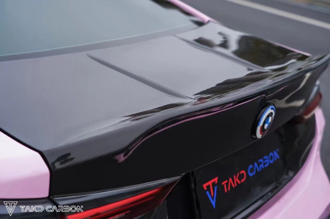 TAKD Tuning Carbon Fiber Trunk Lid for BMW M4 / M4C G82 2021 - ON Aftermarket Carbon Fiber Part / Bodykit - Robot Bodykits