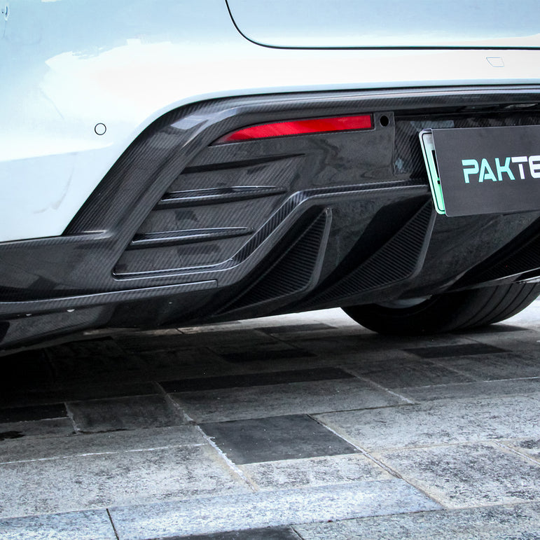 Porsche Taycan / Turismo Paktechz Full Dry Carbon Aerodynamics kit