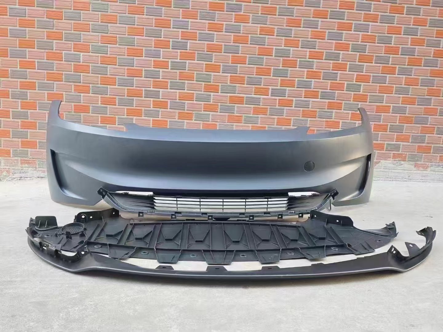 Tesla Model 3 2023+ Performance Style Front Bumper Kit Aftermarket Carbon Fiber Part / Bodykit - Robot Bodykits
